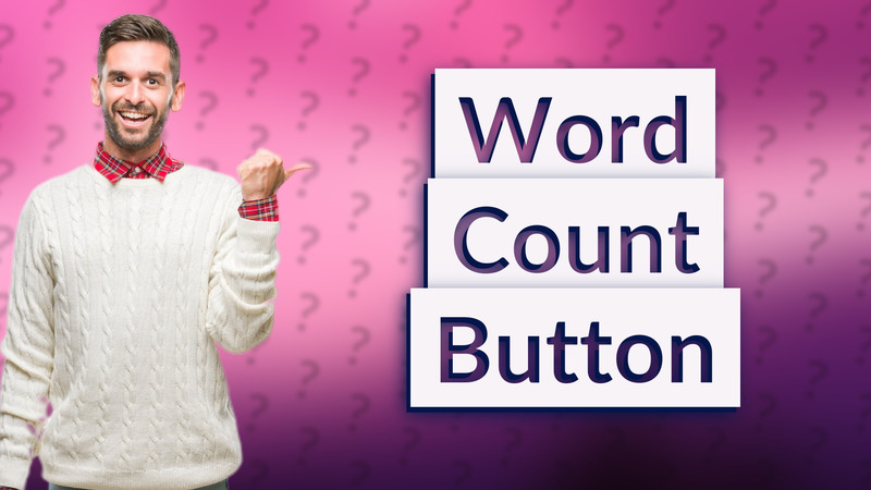 Word Count Button