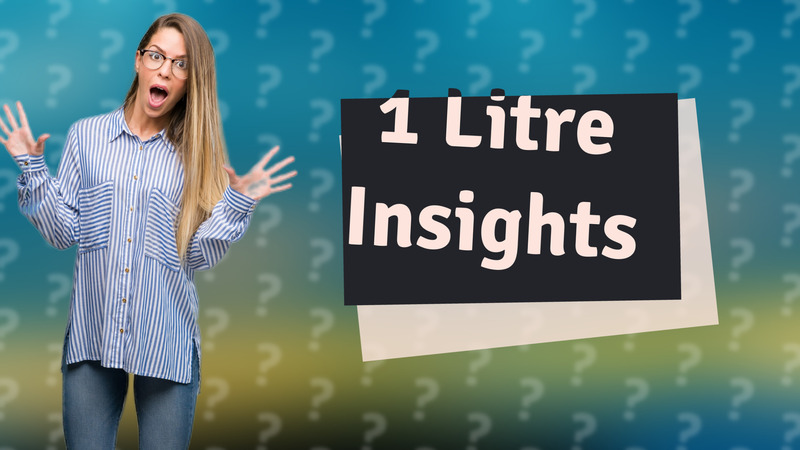 1 Litre Insights