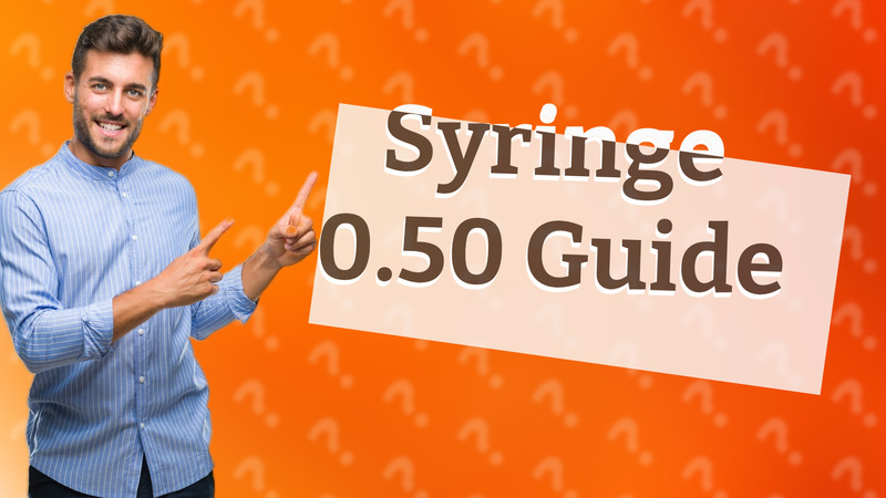Syringe 0.50 Guide