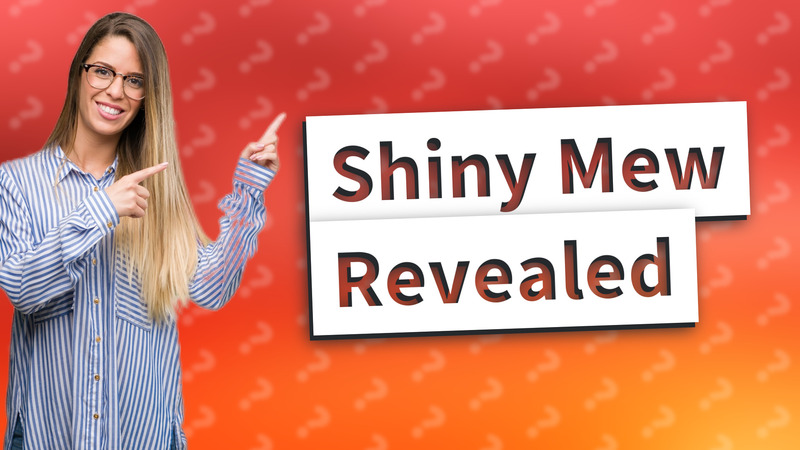 Shiny Mew Revealed