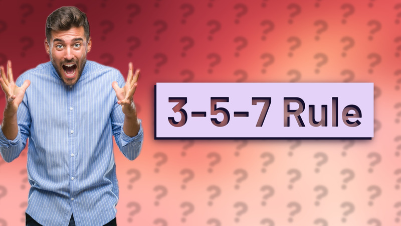 3-5-7 Rule