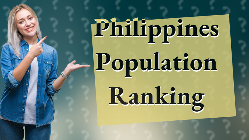Philippines Population Ranking