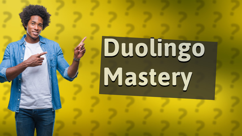 Duolingo Mastery
