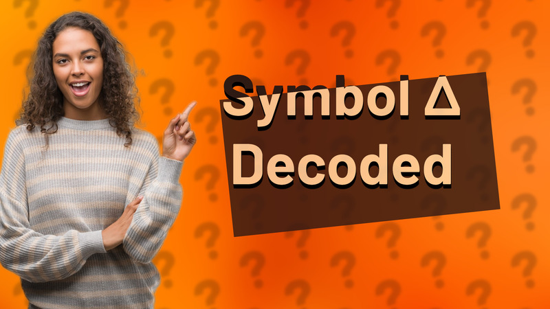 Symbol ∆ Decoded