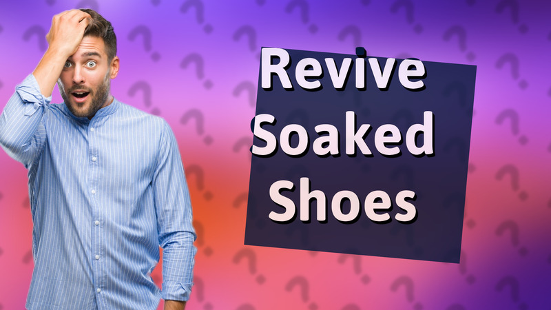 Revive Soaked Shoes