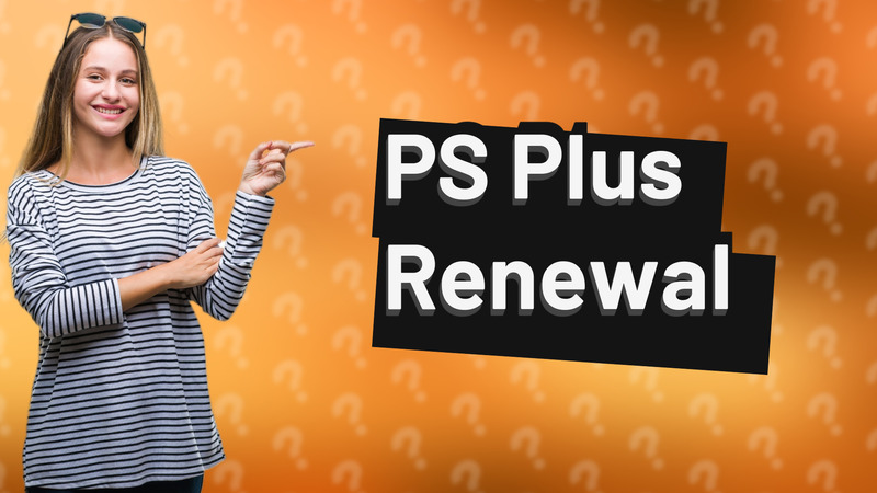 PS Plus Renewal