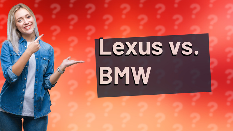Lexus vs. BMW