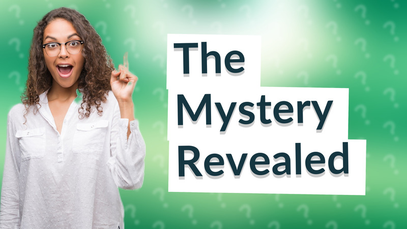 The Mystery Revealed