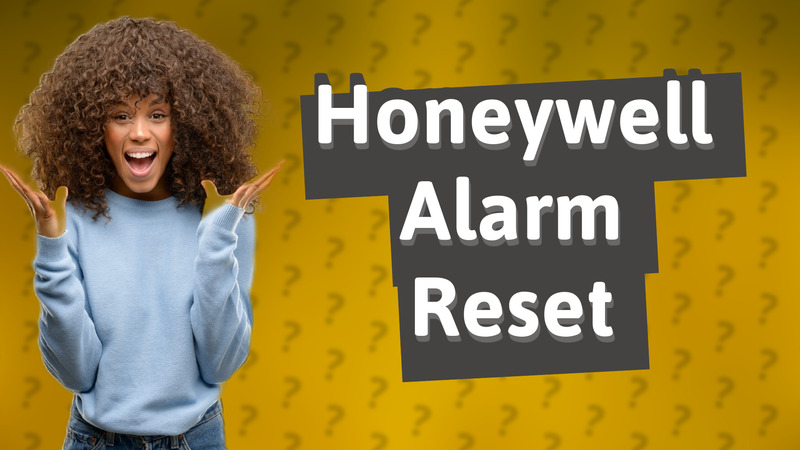 Honeywell Alarm Reset
