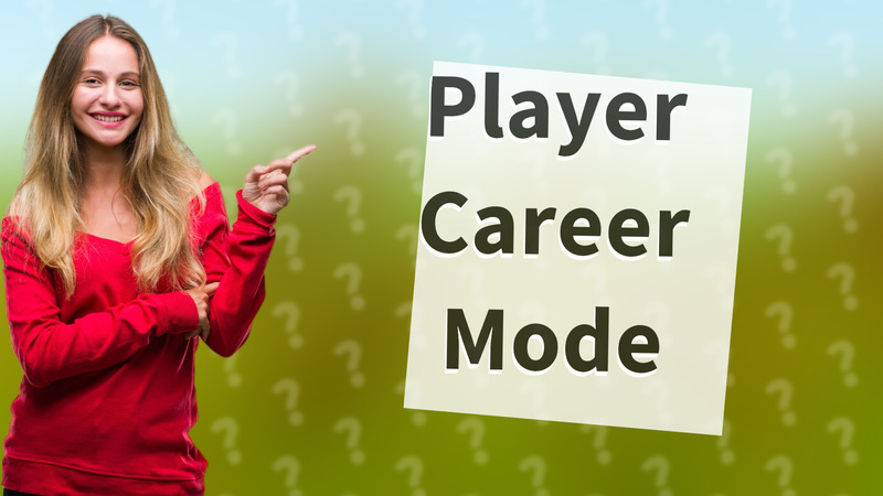 Player Career Mode