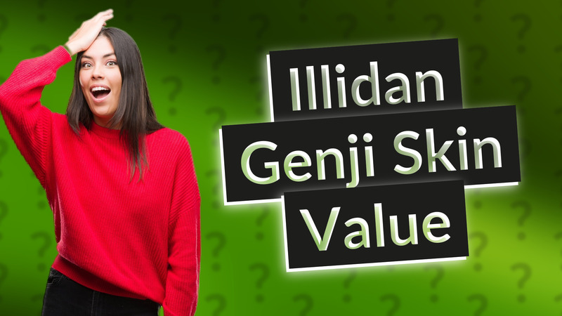 Illidan Genji Skin Value