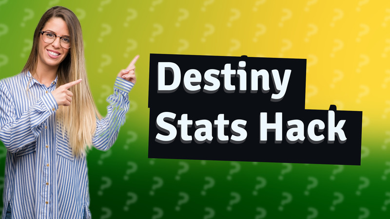 Destiny Stats Hack