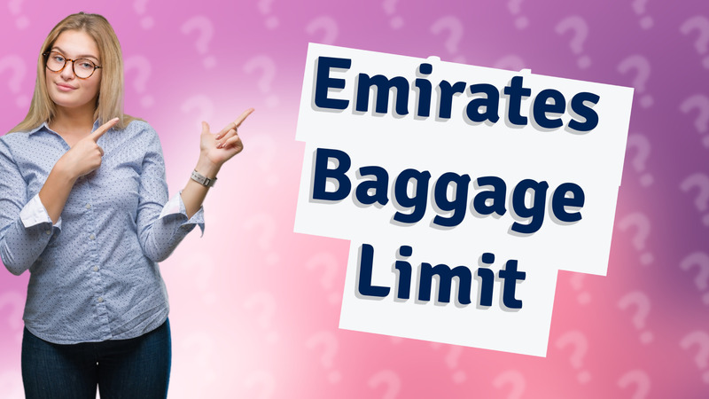 Emirates Baggage Limit