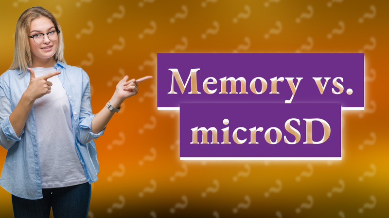 Memory vs. microSD
