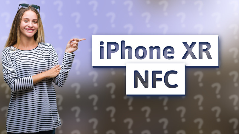 iPhone XR NFC