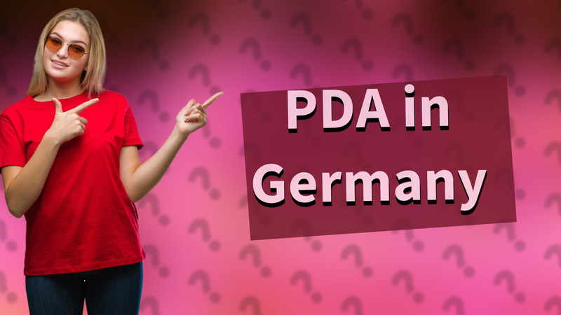 PDA in Germany