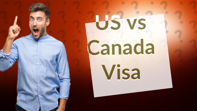 US vs Canada Visa