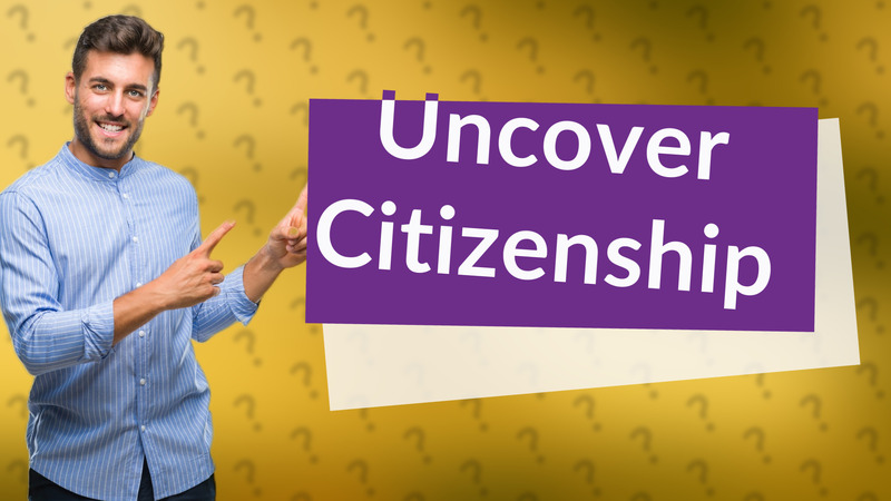 Uncover Citizenship