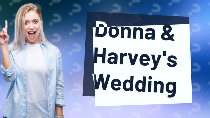 Donna & Harvey's Wedding