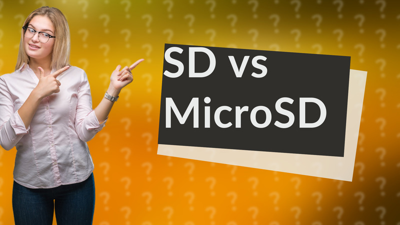 SD vs MicroSD