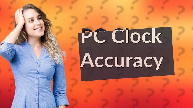 PC Clock Accuracy
