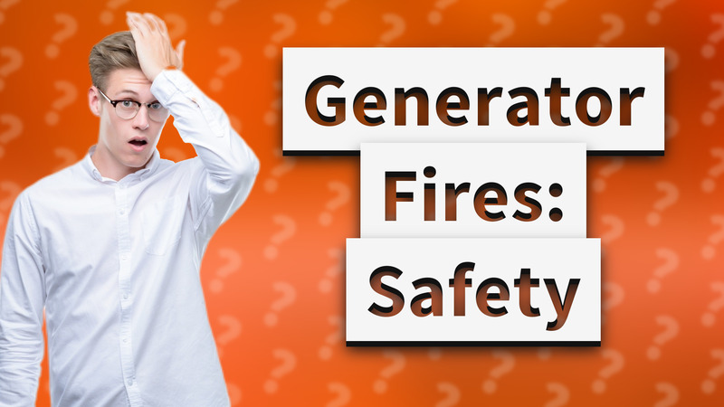 Generator Fires: Safety