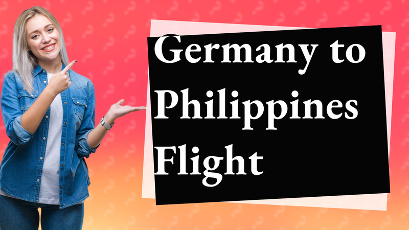 Germany to Philippines Flight