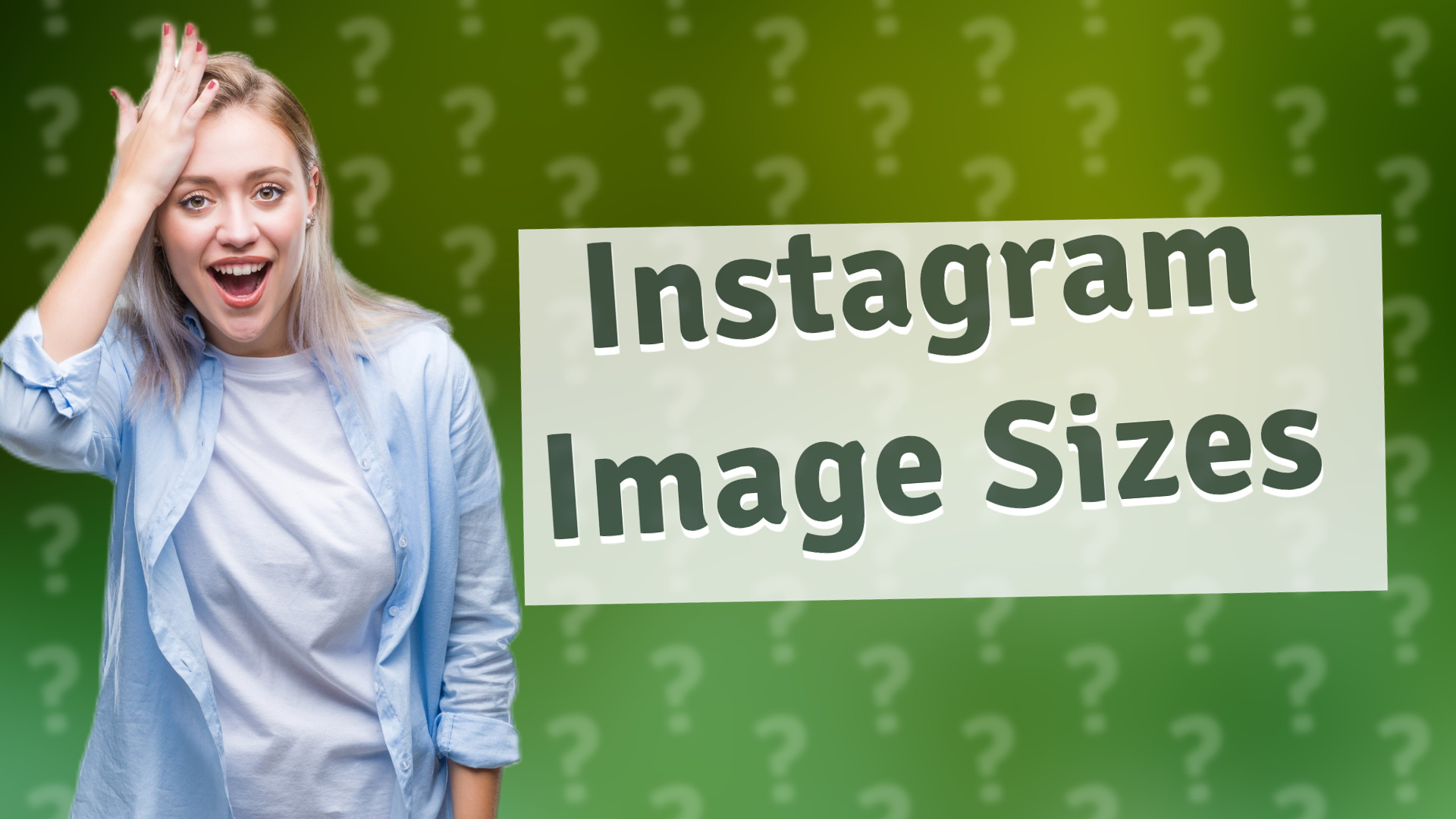 Instagram Image Sizes
