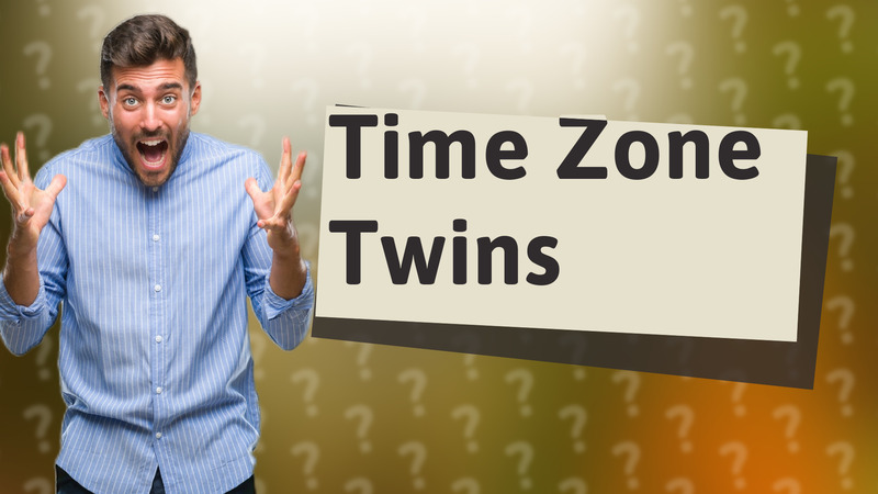 Time Zone Twins