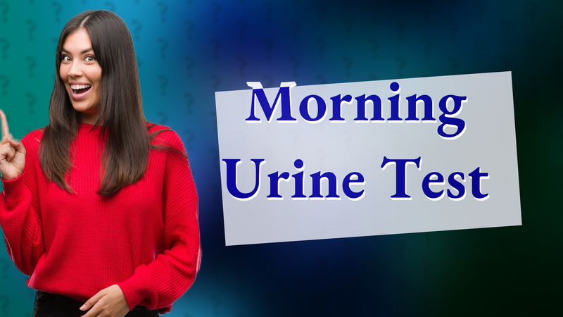 Morning Urine Test