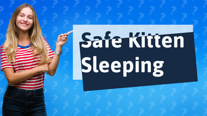 Safe Kitten Sleeping