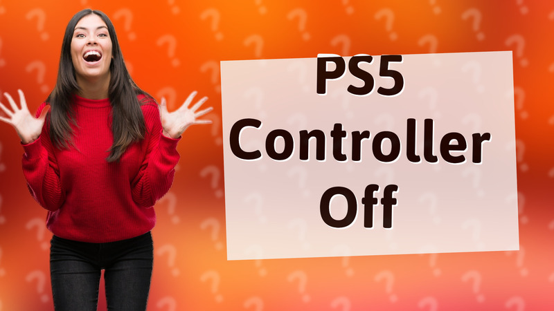 PS5 Controller Off