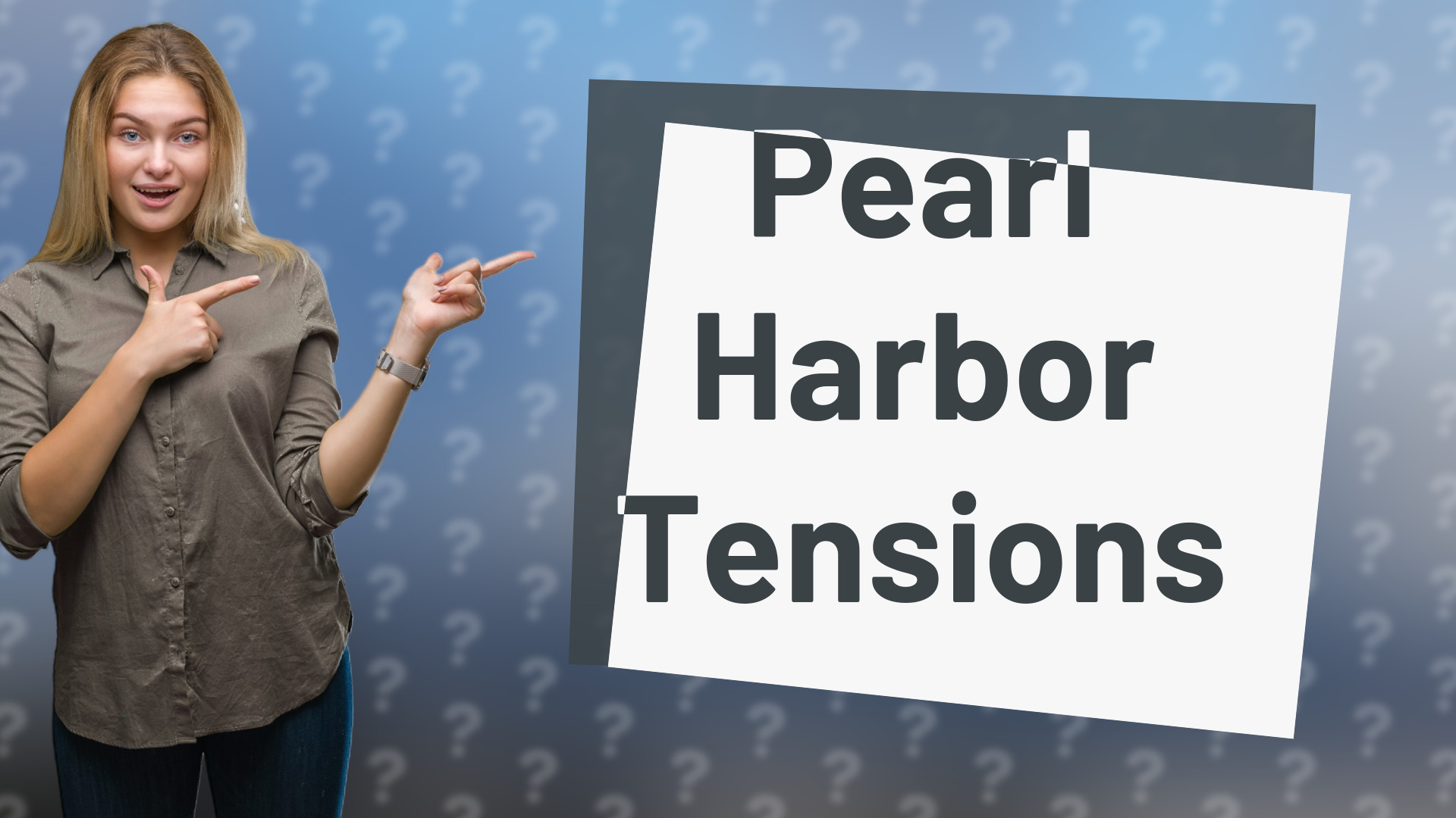 Pearl Harbor Tensions