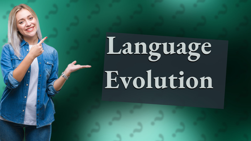 Language Evolution