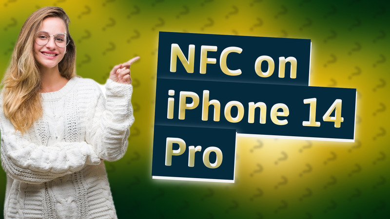 NFC on iPhone 14 Pro
