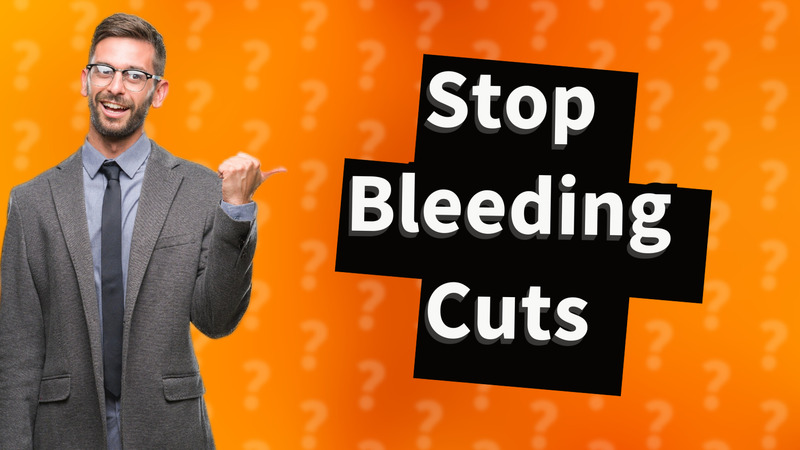 Stop Bleeding Cuts