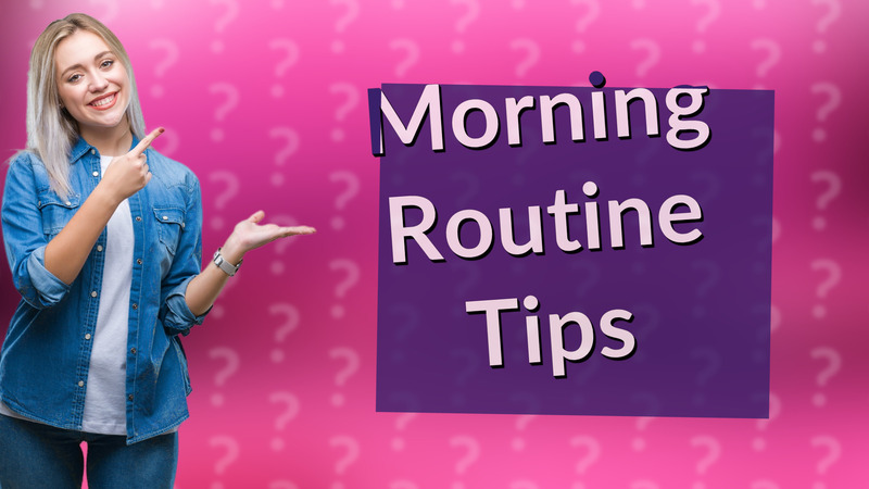 Morning Routine Tips