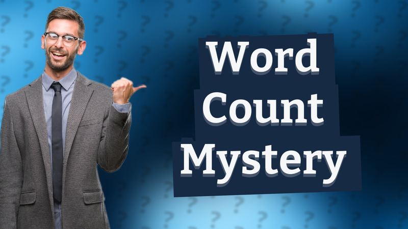 Word Count Mystery