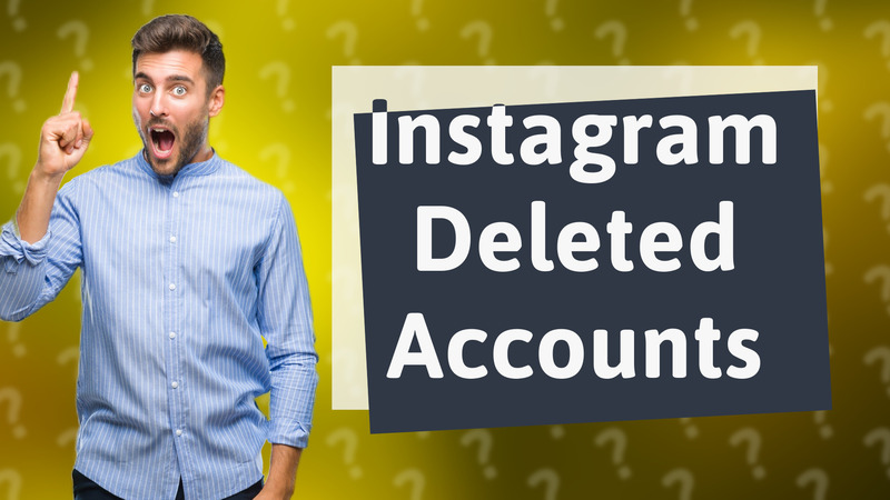 Instagram Deleted Accounts