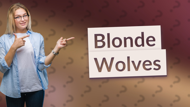 Blonde Wolves