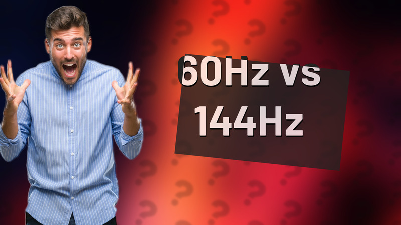 60Hz vs 144Hz