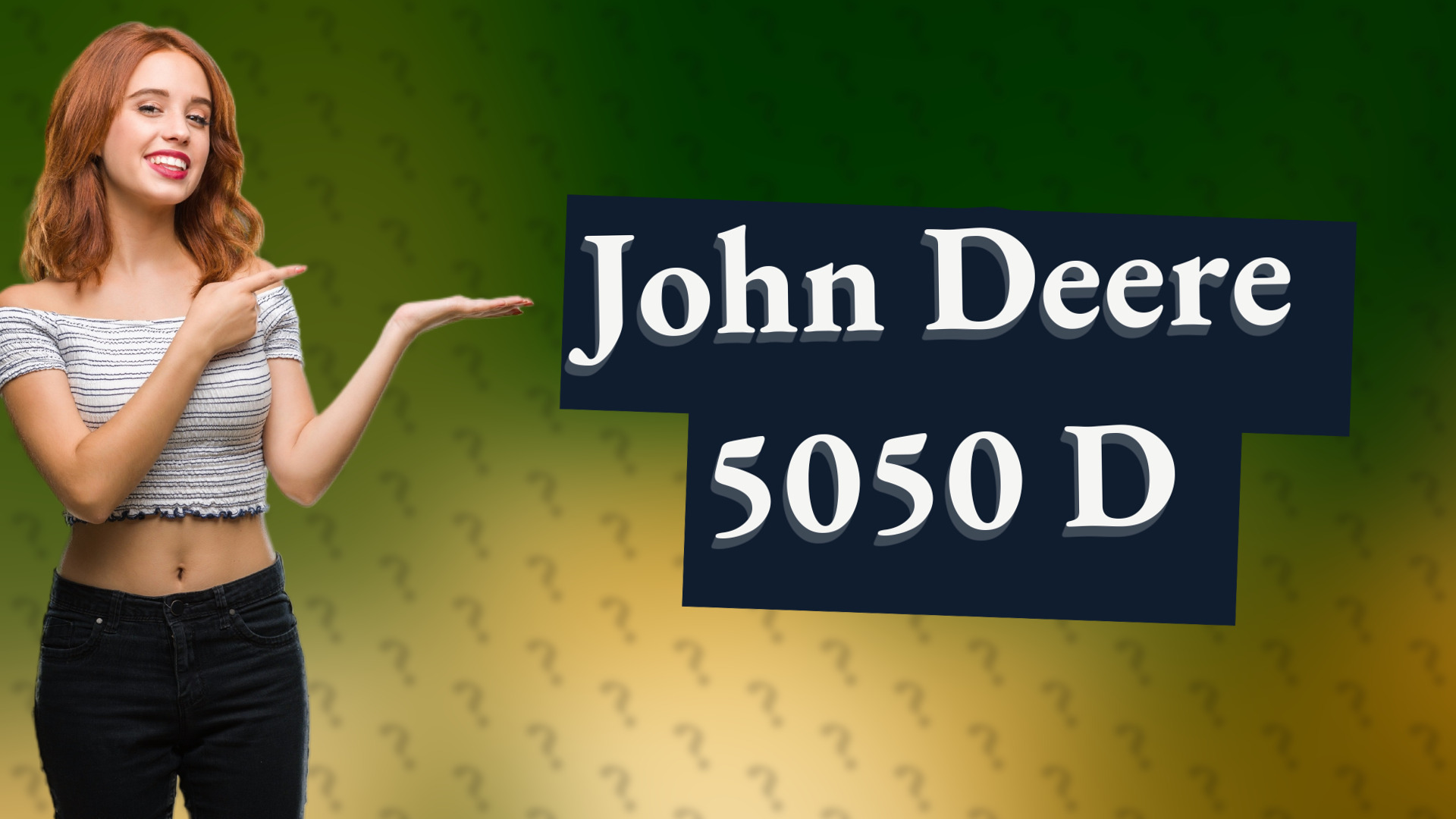 John Deere 5050 D