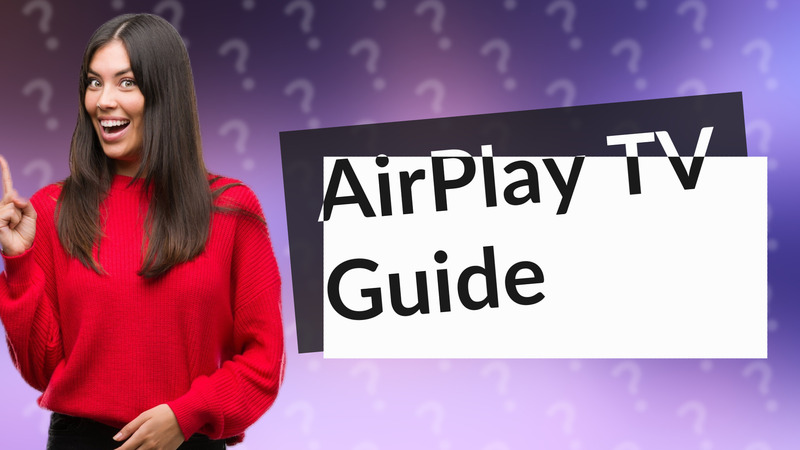 AirPlay TV Guide