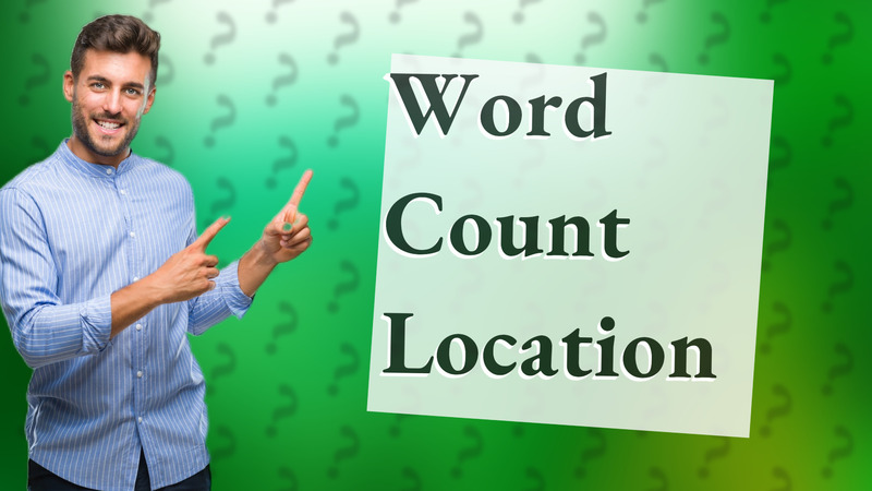 Word Count Location
