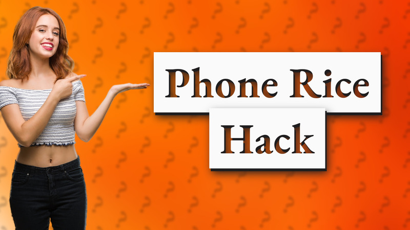 Phone Rice Hack