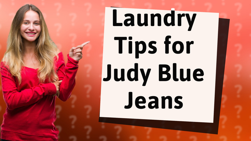 Laundry Tips for Judy Blue Jeans