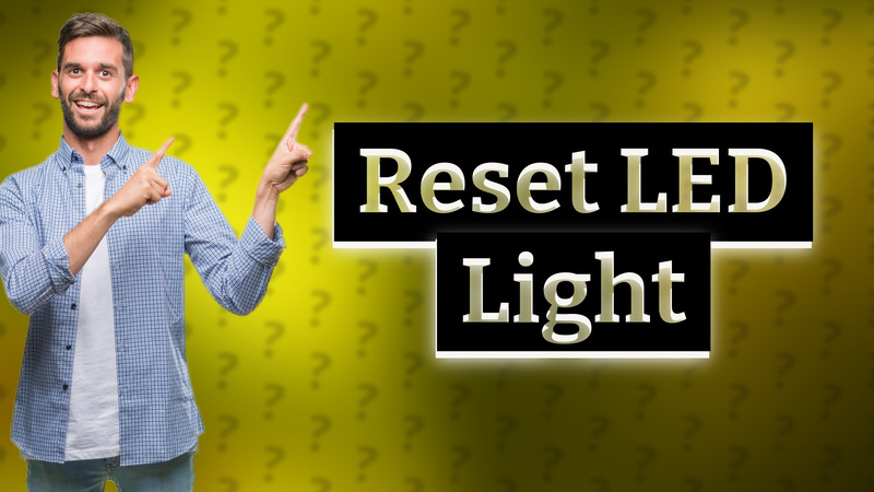Reset LED Light
