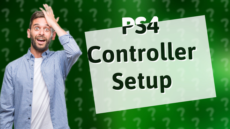 PS4 Controller Setup