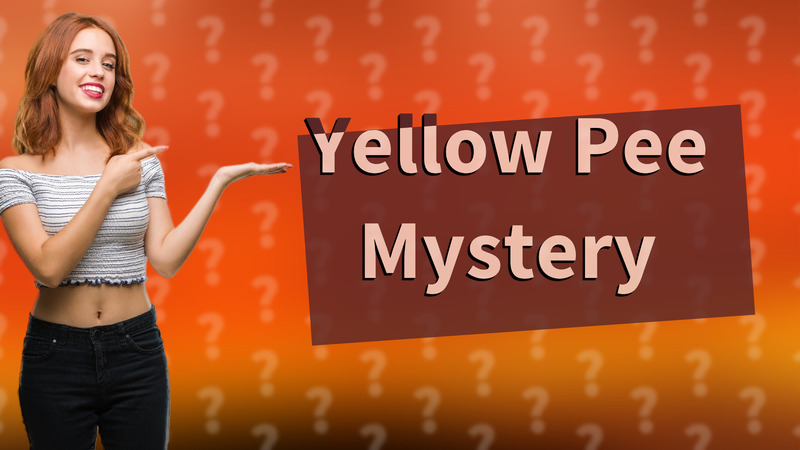 Yellow Pee Mystery