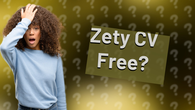 Zety CV Free?